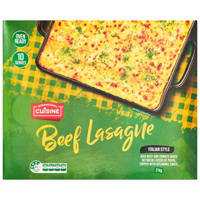 International Cuisine Beef Lasagne 2Kg