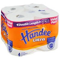 Handee Paper Towel Double Length 4 Pack