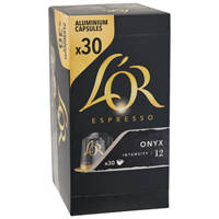 L'Or Coffee Capsules Onyx 30 Pack