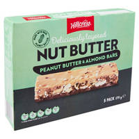 Hillcrest Nut Butter Bars Peanut Butter & Almond 5 Pack 175G