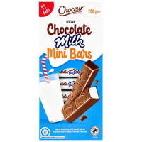 Choceur Chocolate Milk Mini Bars 11 Pack 200G