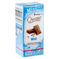 Choceur Mini Milk Chocolate Bars 5 Pack 200G