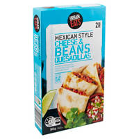 Urban Eats Cheese & Beans Quesadillas 2 Pack 300G