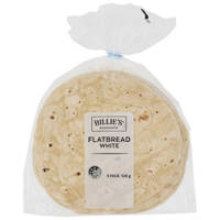 Billie'S Bakehouse Flatbread White 6 Pack 528G