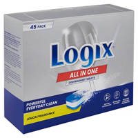 Logix Dishwasher Tablets 45 Pack