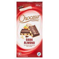 Choceur Dark Almond Chocolate Block 200G