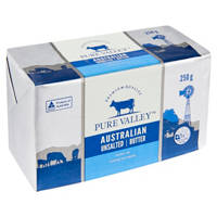 Pure Valley Unsalted Butter 250G