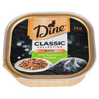 Dine Assorted Cat Food 75G