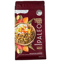 Goldenvale Almond, Cashew & Maple Syrup Paleo Granola 300G