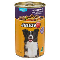 Julius Adult Dog Food Homestyle With Lamb, Pasta & Vegetables 700G