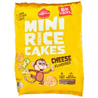 Damora Mini Rice Cakes Cheese 6 Pack 120G