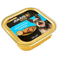 Julius Gold Meaty Chicken Loaf Style Premium Dog Food 100G