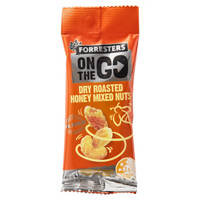Forresters On The Go Dry Roasted Honey Mixed Nuts 45G