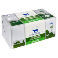 Pure Valley Organic Salted Butter 250G