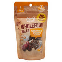 Made Real Wholefood Balls Peanut Butter & Caramel 69G