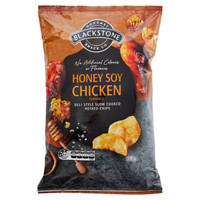 Blackstone Gourmet Snack Co. Honey Soy Chicken Flavoured Deli Style Potato Chips 175G