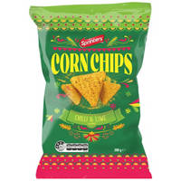Sprinters Corn Chips Chilli And Lime 200G