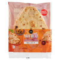 World Kitchen Garlic Naan Bread 3 Pack 375G