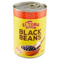 El Tora Black Beans 420g