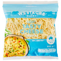 Westacre Dairy Light Tasty Shredded Cheese 500G