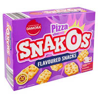 Damora Snakos Pizza Biscuits 200G