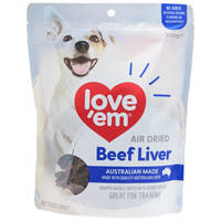 Love'Em Beef Liver Treats 200G
