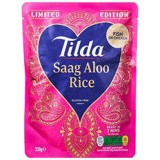 Saag Aloo Basmati Rice Pouch 250g