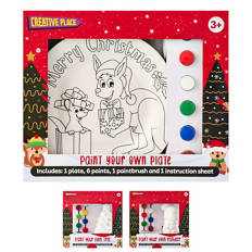 Paint Your Own Christmas Craft
