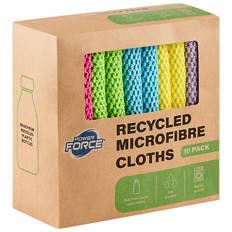 Recycled Microfibre Cloths 10 Pack