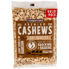 Dry Roasted Cashews 1kg