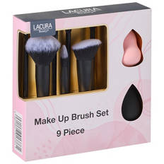 Lacura Beauty Make Up Brush 9 Piece Set