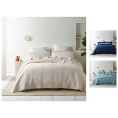 Quilted Coverlet Set Queen or King Size