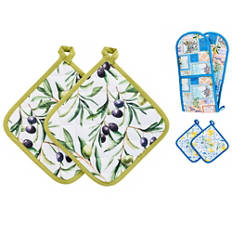 Double Oven Glove or Pot Holder 2 Pack