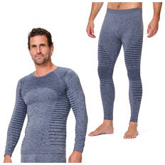 Men's Ski Seamless Underwear Top or Bottom