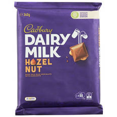 Hazelnut Chocolate Block 340g