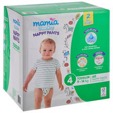 Size 4 Nappy Pants Toddler 9-14kg 60 Pack