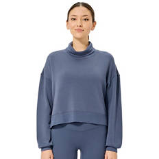 Women's Sweat Turtle Neck Top