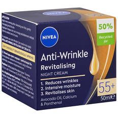Assorted Anti-Wrinkle Face Creams 55+ 50ml