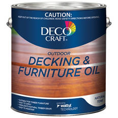 Deck and Furniture Oil 4L