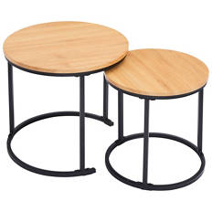 Nesting Side Tables Round
