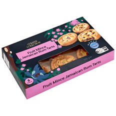 Jamaican Rum Fruit Mince Tarts 290g