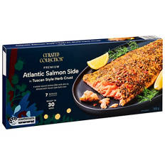 Atlantic Salmon Side with Tuscan Style Herb Crust 700g