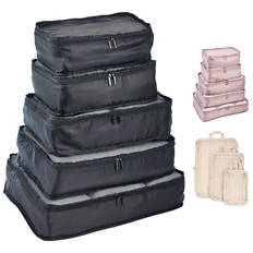 Packing Cubes 5 Pack or Compression Packing Cubes 3 Pack
