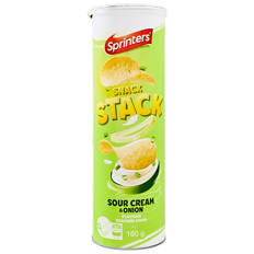 Snack Stack Chips Sour Cream & Onion Flavour 160g