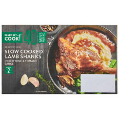 Lamb Shanks Cooked
