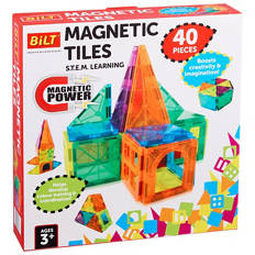 Magnetic Tiles 40 Piece Set
