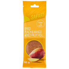 Dried Peach & Mango Mixed Fruit Roll 80g