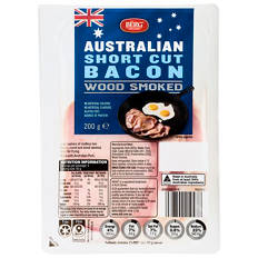 Australian Short Cut Bacon 200g