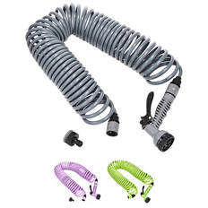 Assorted Coiled Garden Hose 15m