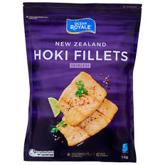 Hoki Fillets Skinless 1kg